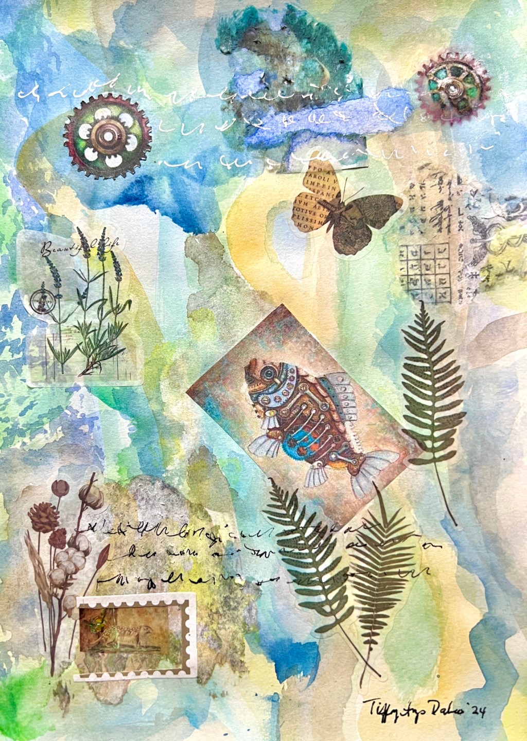 Steamed Fish with&nbsp;Ferns